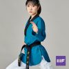 3F 女子跆拳道服-蓝色 - 图片 3